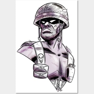 Ghost Soldier Posters and Art